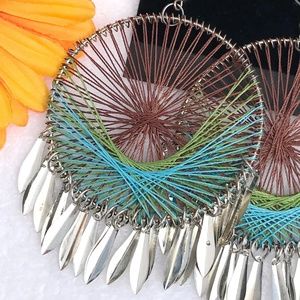lane Bryant Jewelry - New! Large Boho Earrings Dream Catcher Dangles lane Bryant Jewelry - New! Large Boho Earrings Dream Catcher Dangles
